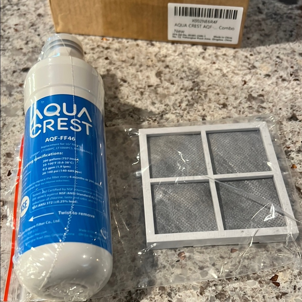 Aqua Crest Water Filter and Replacement Screen
